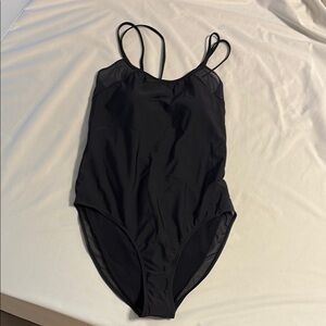 NEW WITH TAGS Black Fabletics  One-Piece Swimsuit